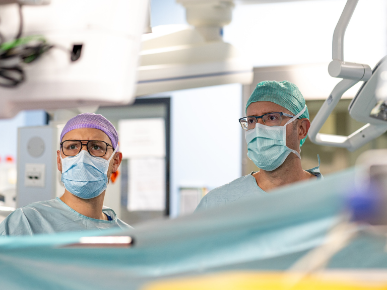 Two surgeons in the OR