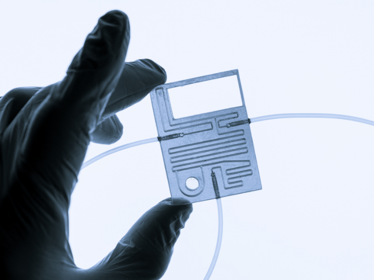 microfluidic device chip