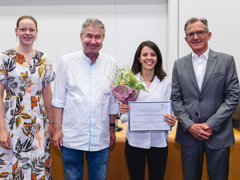 Dr. Benedetta Coppe bei der Preisverleihung