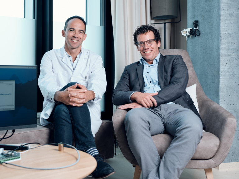 Prof. Draganski und Prof. Nef