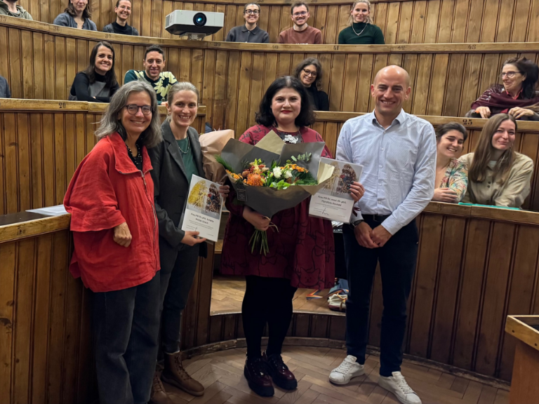 Bei der Preisverleihung des Ewald Weibel Preises 2025