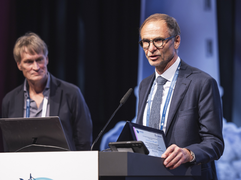 Prof. Andreas Raabe bei der Preisverleihung