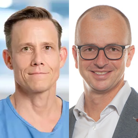 Porträts von Prof. Gralla und Prof. Fischer